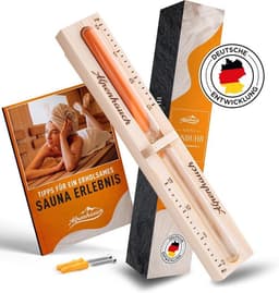 ALPENHAUCH ALPENHAUCH Sauna Sanduhr 15 Minuten Naturholz