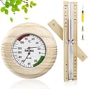 BITEFU Set Thermo-Hygrometer und Sanduhr