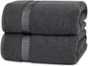 Utopia Towels 2er Badetuch 90 x 180 cm grau