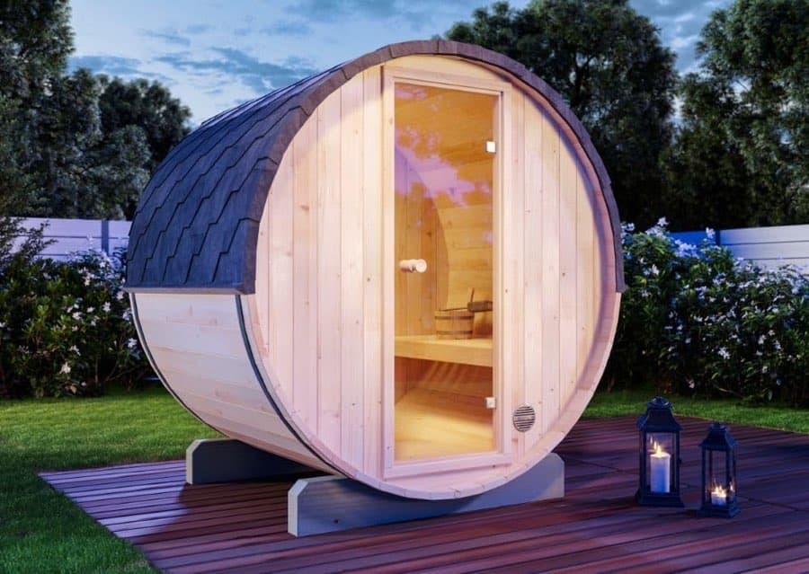FinnTherm Fasssauna Mini XS