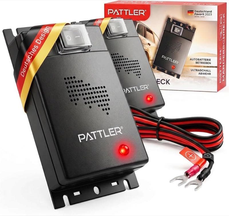 PATTLER Marderschreck Auto 12V 2er-Set