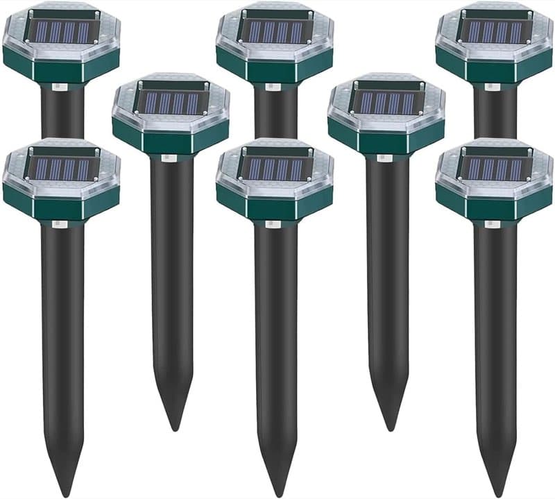 Tenuevo Solar Maulwurfschreck 8 Stück