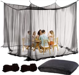 LINSOCLE Moskitonetz Outdoor 300×300×250 cm (220 Mesh)