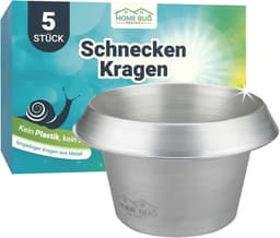 Homebugprotect Homebugprotect Schneckenkragen Metall 5 Stück