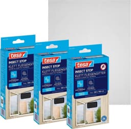 tesa tesa Insect Stop Klett 130×150 Anthrazit (3er)