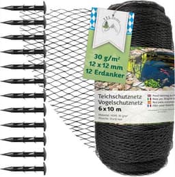 TTL GARDEN TTL GARDEN Teichnetz 6x10m 12x12mm 30g/m²