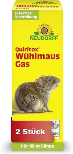 Neudorff Neudorff Quiritox WühlmausGas 2×