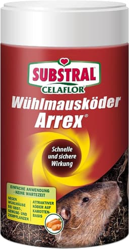 Substral Substral Celaflor Wühlmausköder Arrex 250 g