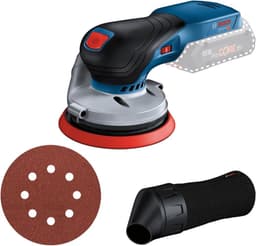 Akku-Exzenterschleifer – Testsieger Bosch Professional GEX 18V-125 (Karton)