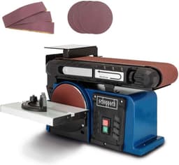 Band- und Tellerschleifer – Testsieger Scheppach BTS900 Band- und Tellerschleifer 370 W