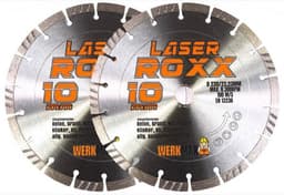Werkmax WERKMAX Laser ROXX Diamanttrennscheibe 230 mm, 2er Set