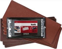 kwb kwb Handschleifer-Set 93×230 mm, 50 Streifen
