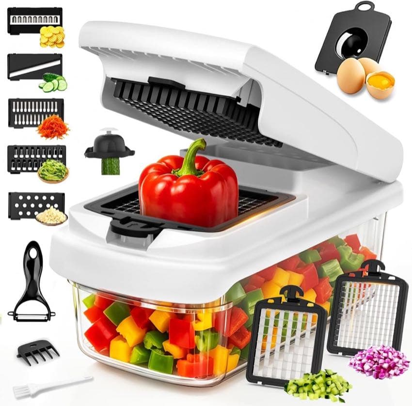 SZPACMATE 8-in-1 Gemüseschneider