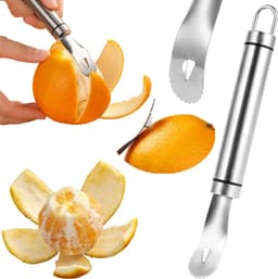 GZMAISULEE GZMAISULEE Edelstahl-Orangenschäler