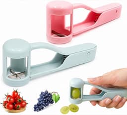 Mtbricey Traubenschneider 2er Set (Blau/Rosa)