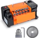 VEVOR Bohrschleifmaschine, 3-13 mm Bohrerschärfgeraet MR13A, Spitzenwinkel 95-135 Grad