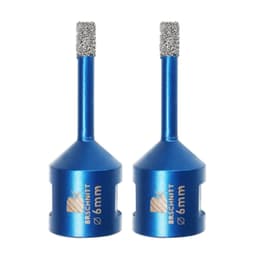 BRSCHNITT Diamantbohrer 6 mm (2 Stueck)