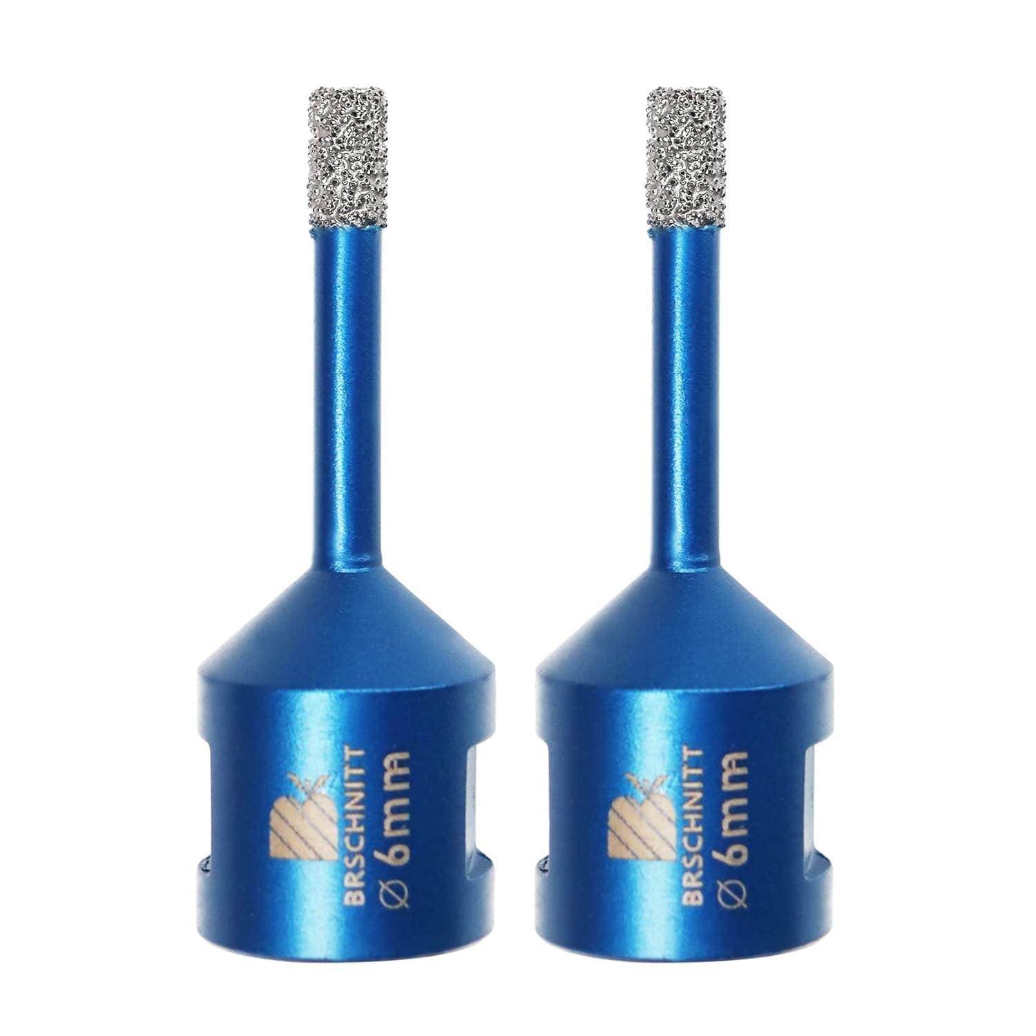 BRSCHNITT Diamantbohrer 6 mm (2 Stueck)