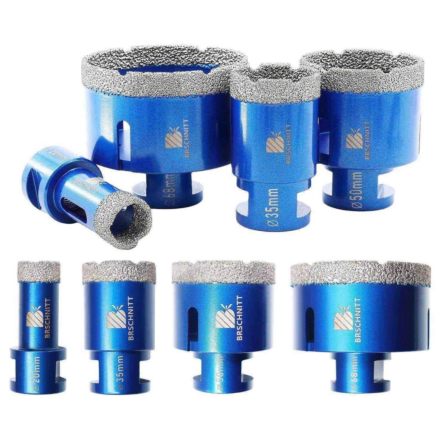 BRSCHNITT Diamantbohrer-Set 20/35/50/68 mm