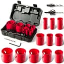 Hychika Bimetall-Lochsägen-Set 17-teilig