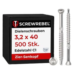 SCREW REBEL SCREW REBEL 3,2×40 mm, 500 Stk.