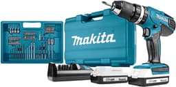 Makita Makita HP457DWE10 18V Set 74-tlg.