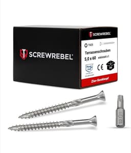 SCREW REBEL SCREW REBEL ST-FIX 5 x 60 mm C1 (200)