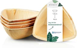 wisefood wisefood Palmblatt Schalen dreieckig 25×175 ml