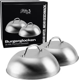 Helden am Grill Helden am Grill XXL-Burgerglocke 2er Ø22,7 cm