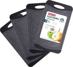 NEOFLAM NEOFLAM Frühstücksbrettchen 4er 25 × 14 cm schwarz
