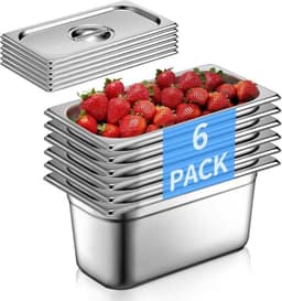FOHERE FOHERE GN 1/3 Set 6 Stück mit Deckel