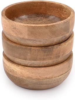 Samhita Mangoholz-Schalen 3er 12,7 cm
