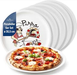 Van Well Van Well Pizzateller 6er Set 30,5 cm Küchenchef