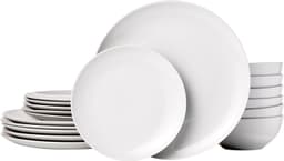 Amazon Basics Amazon Basics Coupe-Service 18-teilig Porzellan
