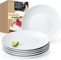 Moritz & Moritz Moritz & Moritz Speiseteller 6× Ø 27 cm
