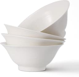 Jiwoo Jiwoo Ramen-Schüssel-Set 4×1000 ml Bone China
