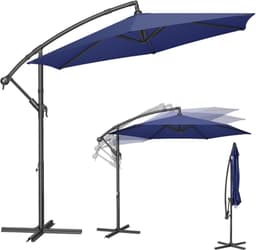 SONGMICS SONGMICS Ampelschirm Marineblau