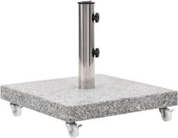 vidaXL vidaXL Granit 30 kg quadratisch mit 4 Rollen