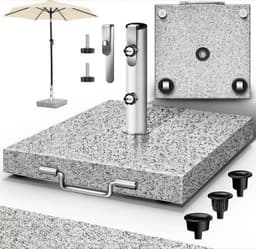 tillvex tillvex Granit 27 kg eckig mit Rollen