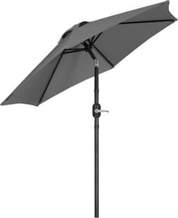 Yaheetech Yaheetech Ø 226 cm Kurbel grau