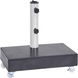 vidaXL vidaXL Granit mit Rollen 45 × 25 cm