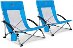 TIMBER RIDGE TIMBER RIDGE Strandstuhl 2er-Set