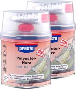 presto presto Polyesterharz 2× 250 g (600429)