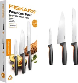 Fiskars Fiskars Functional Form Set 3-teilig inkl. Brotmesser