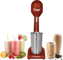 BEPER Beper Milchshake-Mixer 100 W rot