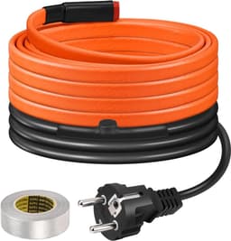 BDDFOTO BDDFOTO Frostschutz-Heizkabel mit Thermostat, 4 m