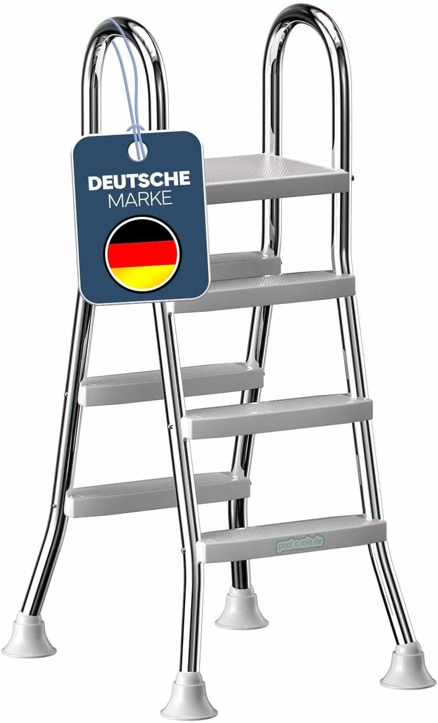 poolomio Edelstahl 120 cm