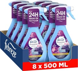Febreze-Textilerfrischer – Testsieger Febreze Amethyst 8×500 ml