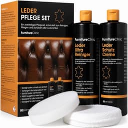 Furniture Clinic Furniture Clinic Lederpflege-Set Reiniger + Conditioner