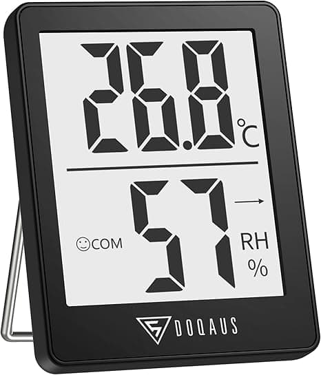 DOQAUS Hygrometer Thermometer Mini